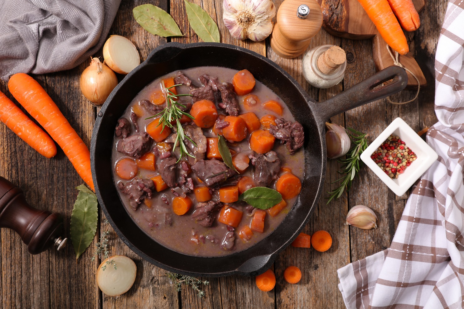 Quel vin pour mettre dans le bourguignon