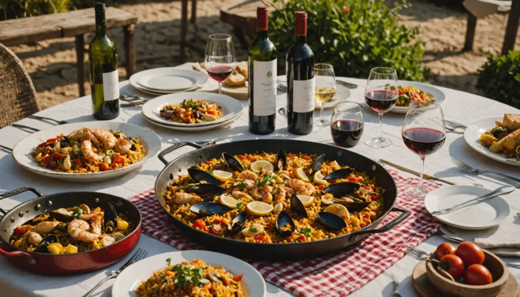 accompagnement vin paella