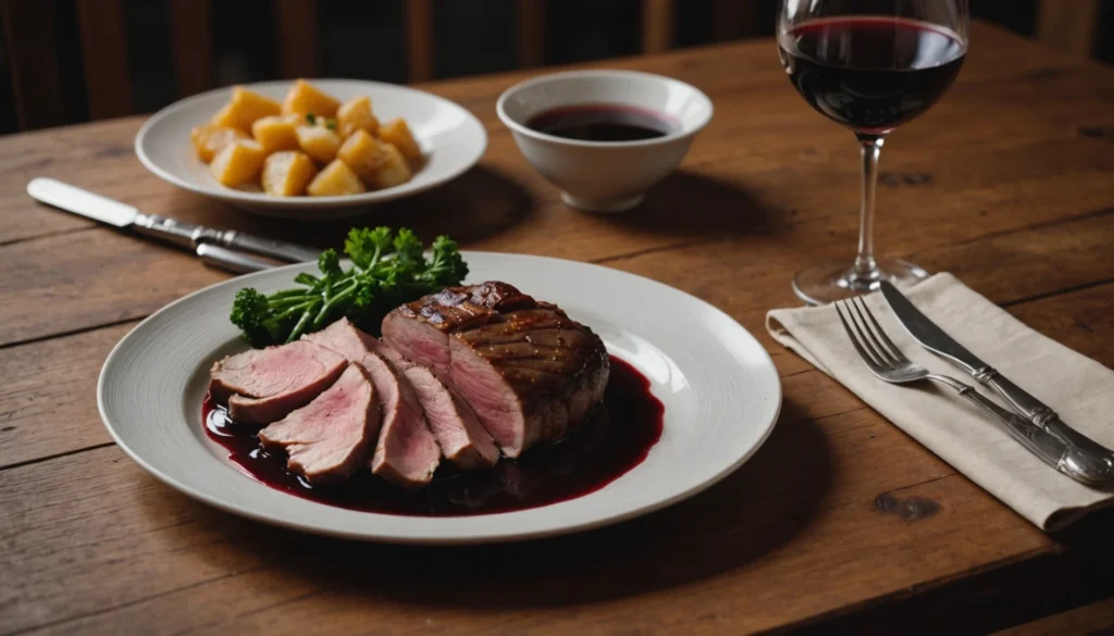 que boire avec des magrets de canard
