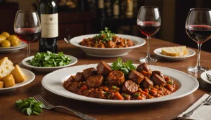 rougail saucisse vin