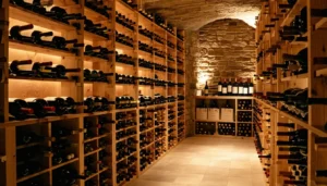rangement bouteille de vin