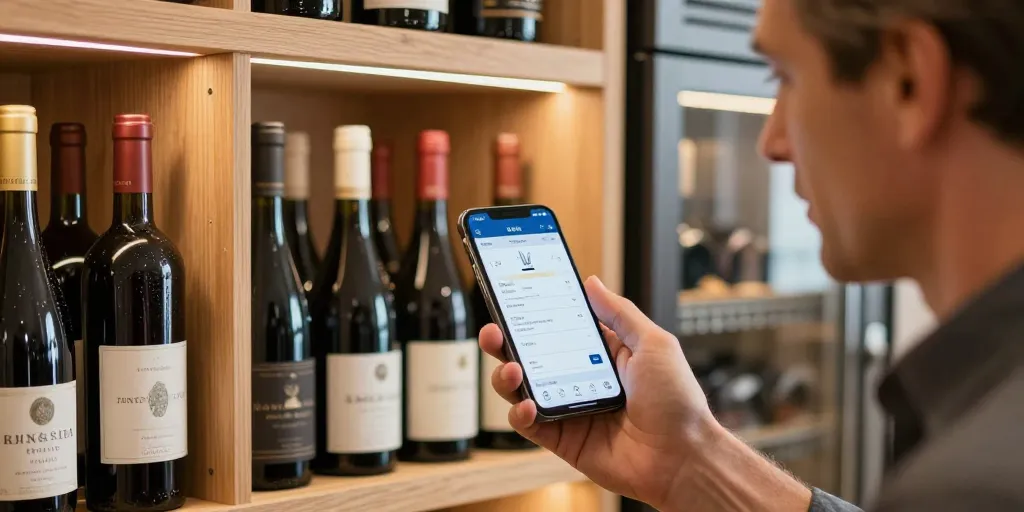 application cave à vin