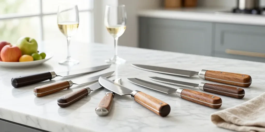 choisir couteau table vin gastronomie