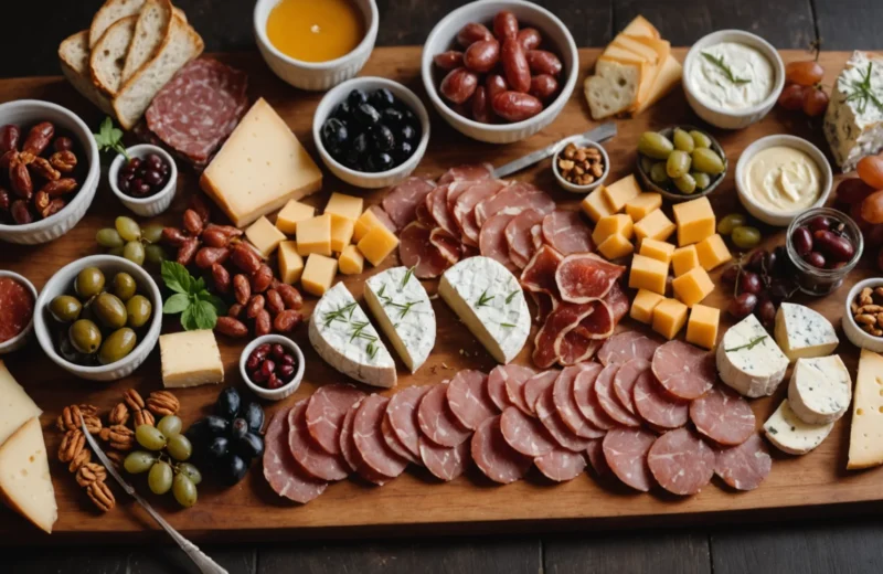 charcuterie et vin