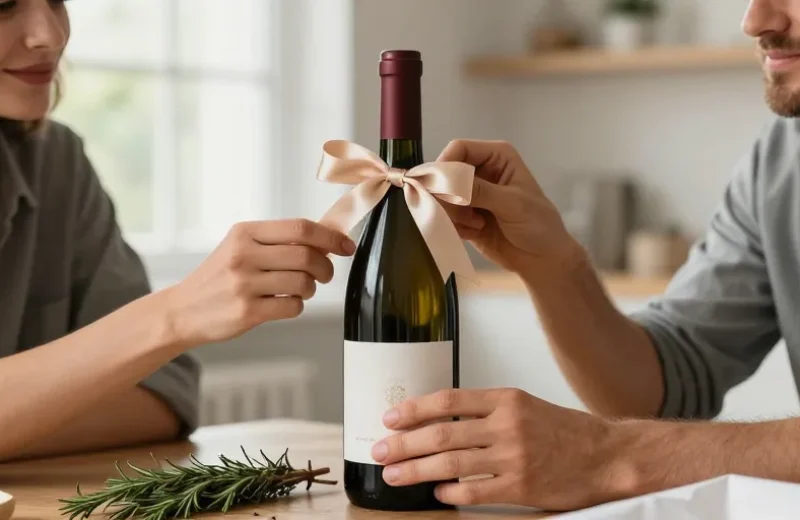 comment emballer une bouteille de vin