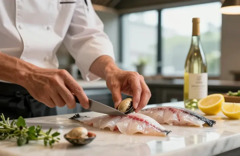 Cuisiner les produits de la mer : techniques de cuisson et accords vins blancs