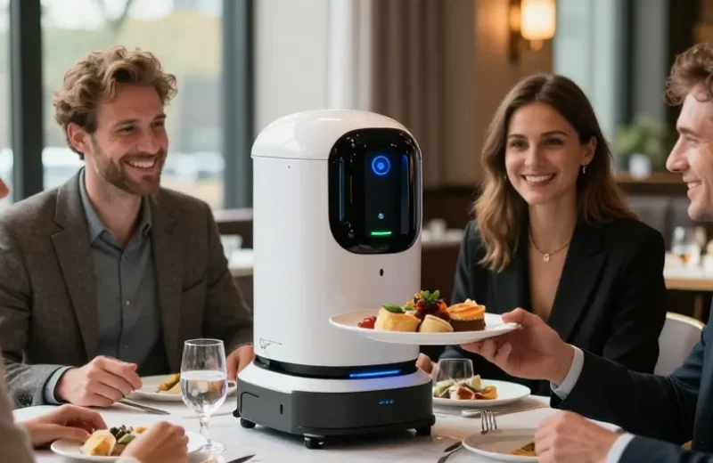 Les robots serveurs trouvent leur place dans les restaurants et les hôtels