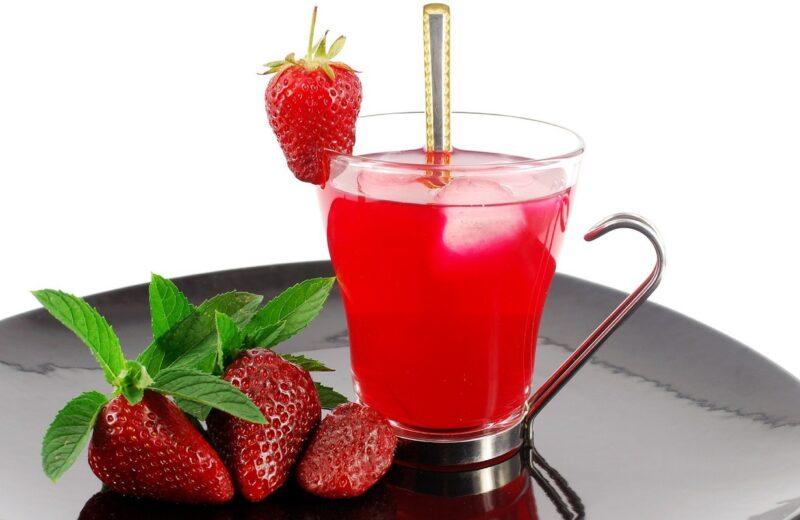 Limonade_aux_fraises_fraîches