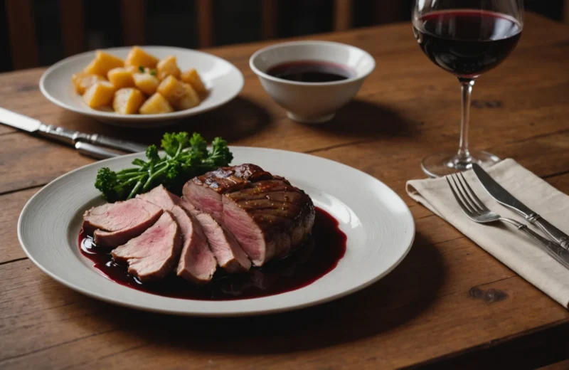 que boire avec des magrets de canard