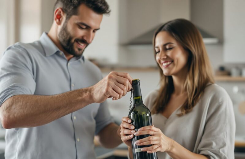 comment ouvrir une bouteille de vin