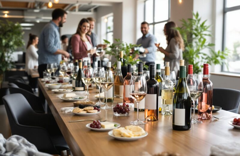 Vins Idéaux pour un Pot de Départ en Entreprise