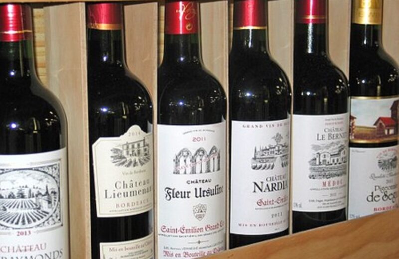 bouteille vin rouge