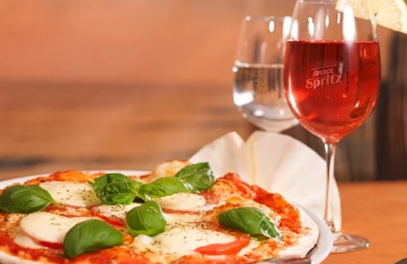 pizza et vin