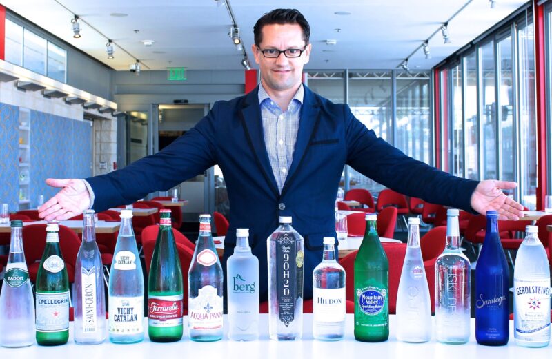 sommelier pour l'eau