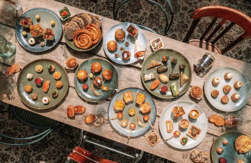 table avec aliment